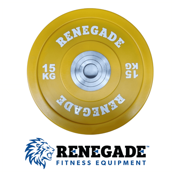 Renegade 15kg Pro Grade Urethane Bumper Plate