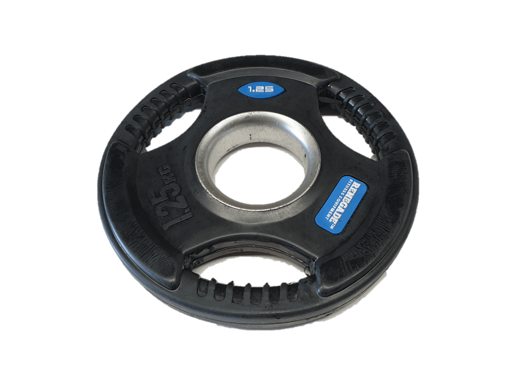 Renegade Rubber Coated Olympic Weight Plate 1.25kg - Macarthur Fitness Equipment