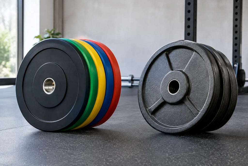 Bumper Plates Versus Iron Plates for Your Gym