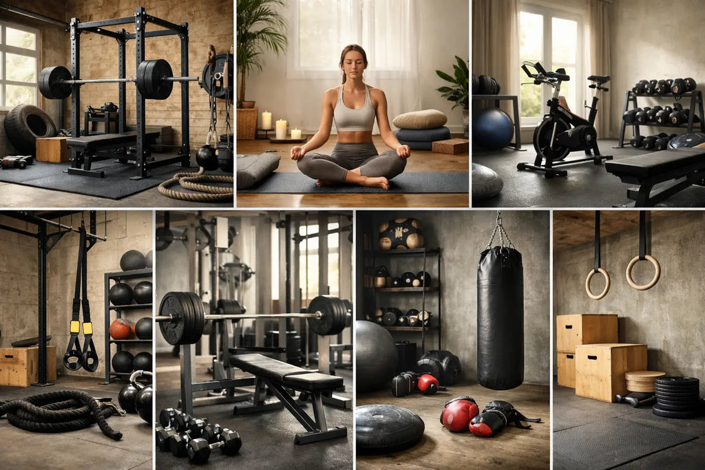 7 Home Gym Examples for Every Training Goal