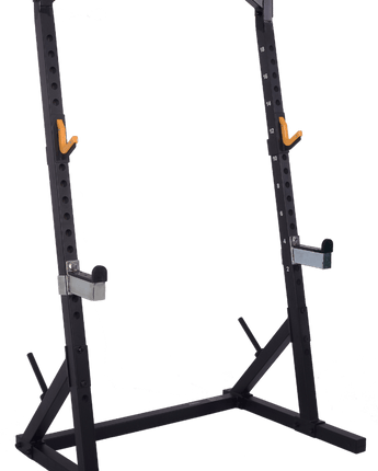 Powertec Workbench Half Rack - Black