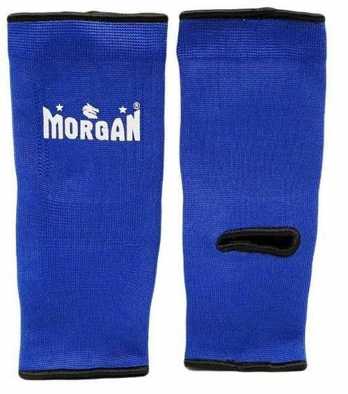 MORGAN ANKLE PROTECTORS (PAIR)[Blue/black trim Large]