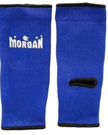 MORGAN ANKLE PROTECTORS (PAIR)[Blue/black trim Large]