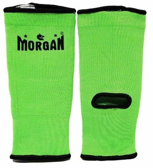 MORGAN ANKLE PROTECTORS (PAIR)[Fluro Lime/Black Trim Large]