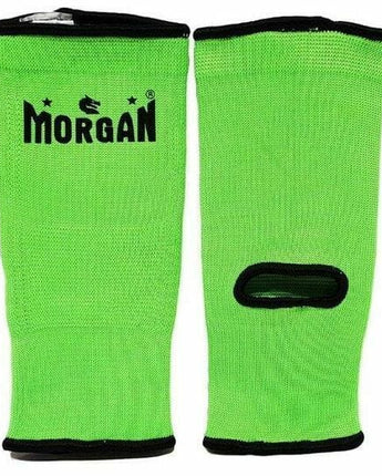 MORGAN ANKLE PROTECTORS (PAIR)[Fluro Lime/Black Trim Large]