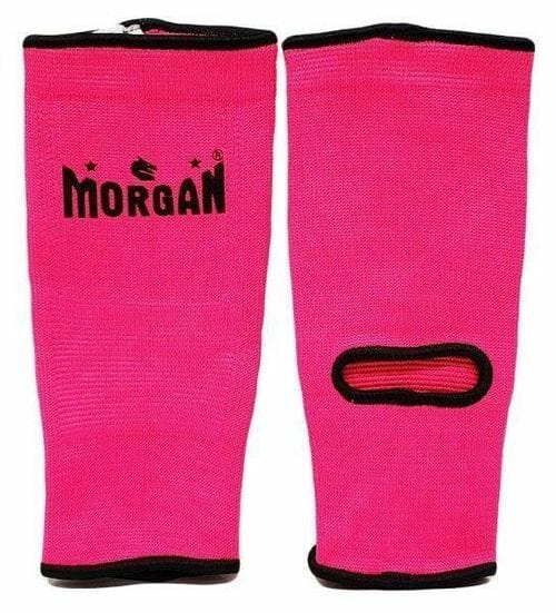 MORGAN ANKLE PROTECTORS (PAIR)[Pink/Black Trim Large]