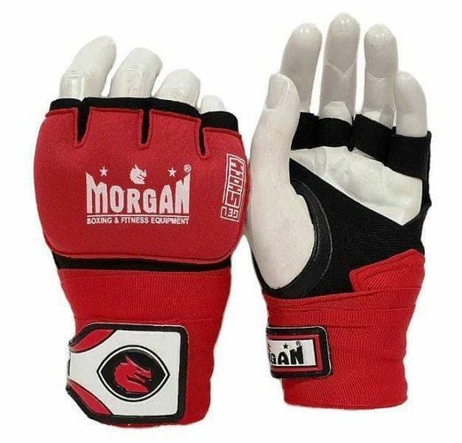 MORGAN GEL INJECTED HAND WRAPS[Red Large]