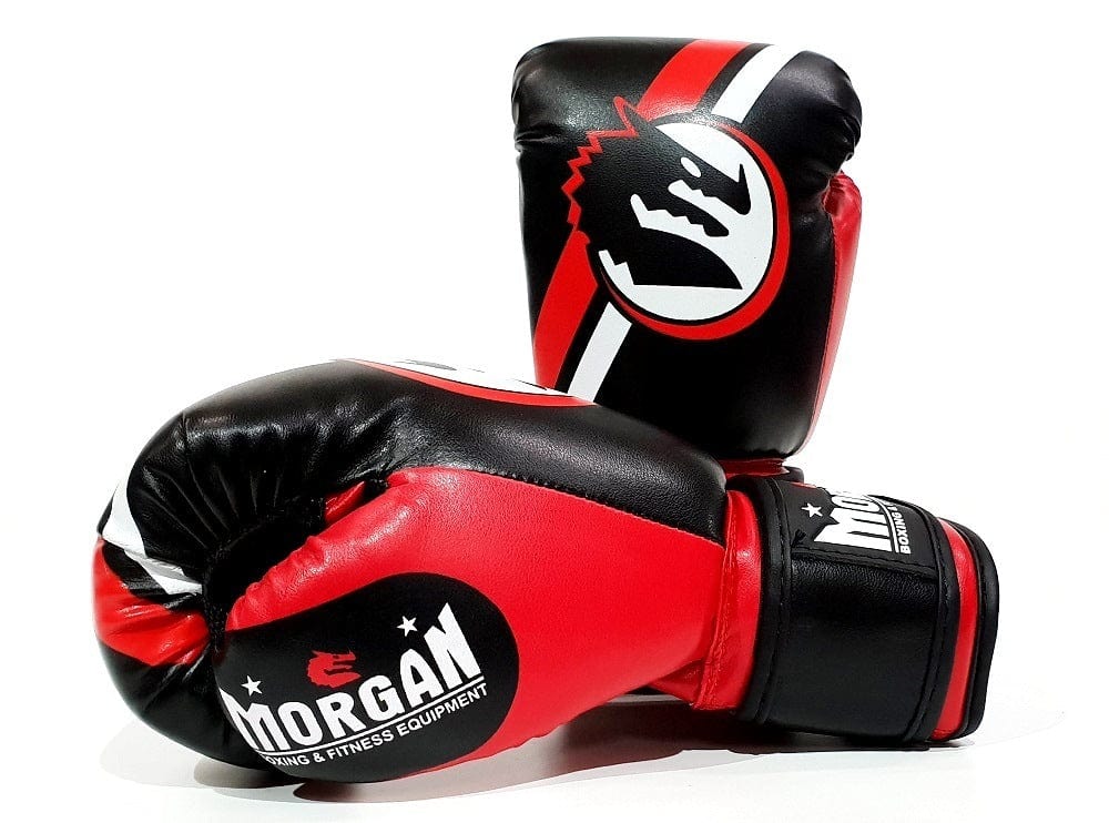 MORGAN CLASSIC KIDS BOXING GLOVES  (4-6oz)[Red/Black 4oz]
