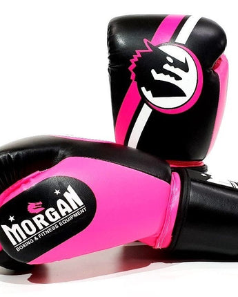 MORGAN CLASSIC BOXING GLOVES  [Pink/black-10oz]