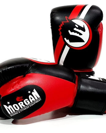 MORGAN CLASSIC BOXING GLOVES  [Red/Black 10oz]