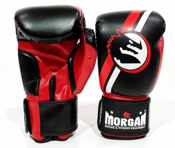 MORGAN CLASSIC BOXING GLOVES  [Red/Black 10oz]