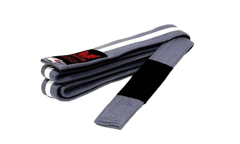 MORGAN IBJJF APPROVED BJJ BELT[Black With Red Tip A-1 (3)]