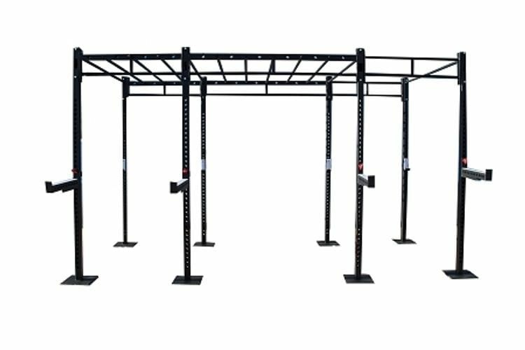 3-CELL MORGAN CROSS FUNCTIONAL FITNESS FREESTANDING SUPER RIG