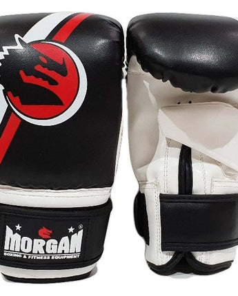 MORGAN CLASSIC BAG MITTS[Black/White X-Small]