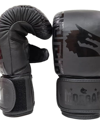 MORGAN B2 BOMBER LEATHER BAG MITTS [Medium]