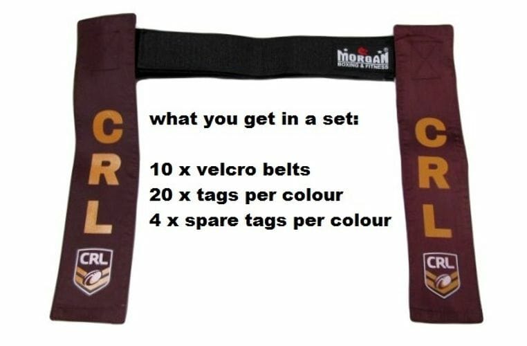 MORGAN CRL LEAGUE TAG SETS[Maroon set]