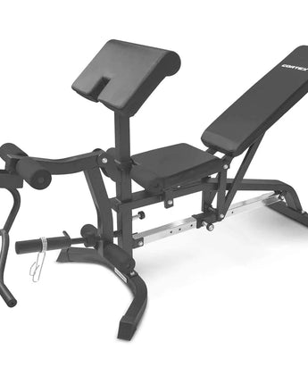 Cortex FID Bench with Preacher and Leg Extension