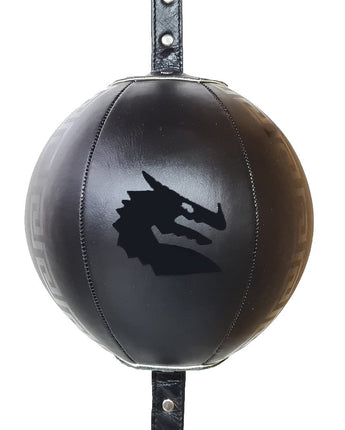 MORGAN B2 BOMBER 8" LEATHER FLOOR TO CEILING BALL + ADJUSTABLE STRAPS