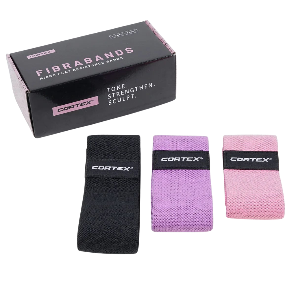 Cortex FibraBands Premium Resistance Bands 3 Pack