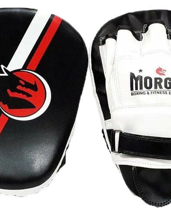 MORGAN V2 CLASSIC ALL PURPOSE PRE-BENT FOCUS PADS (PAIR) [Black/White]