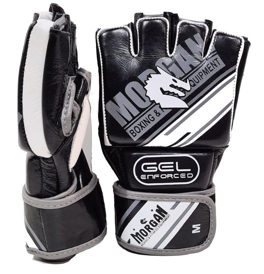 MORGAN AVENTUS GEL MMA HYBRID LEATHER BAG GLOVES [X-LARGE]
