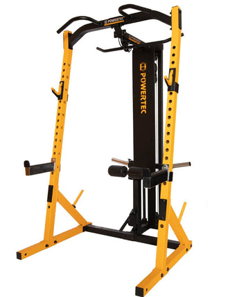 Powertec Workbench Half Rack - Yellow