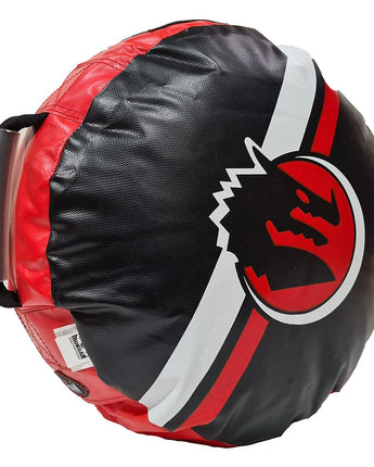 MORGAN HEAVY DUTY RAG FILLED ROUND SHIELD[Red/Black  Empty 0kg (empty)]