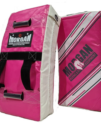 MORGAN AVENTUS HEAVY DUTY LARGE CURVED STRIKE & HIT SHIELD [Pink]