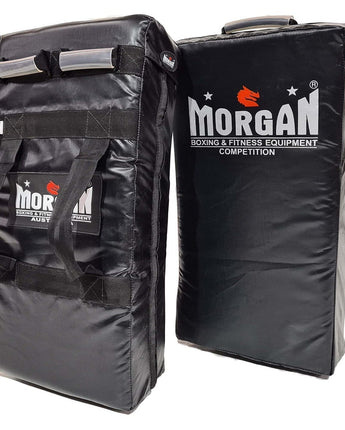 MORGAN COMPETITION EXTRA HEAVY DUTY MULTI HANDLE CURVED STRIKE & HIT SHIELD
