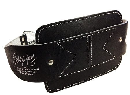 MORGAN 'PLATINUM' LEATHER DIPPING WEIGHT BELT