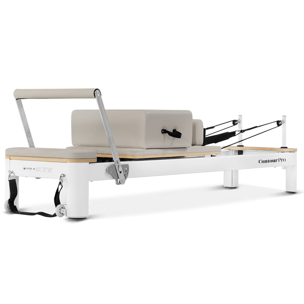 Lifespan Fitness Contour Pro Aluminum Pilates Reformer Bed Set (Hepburn) - Macarthur Fitness Equipment