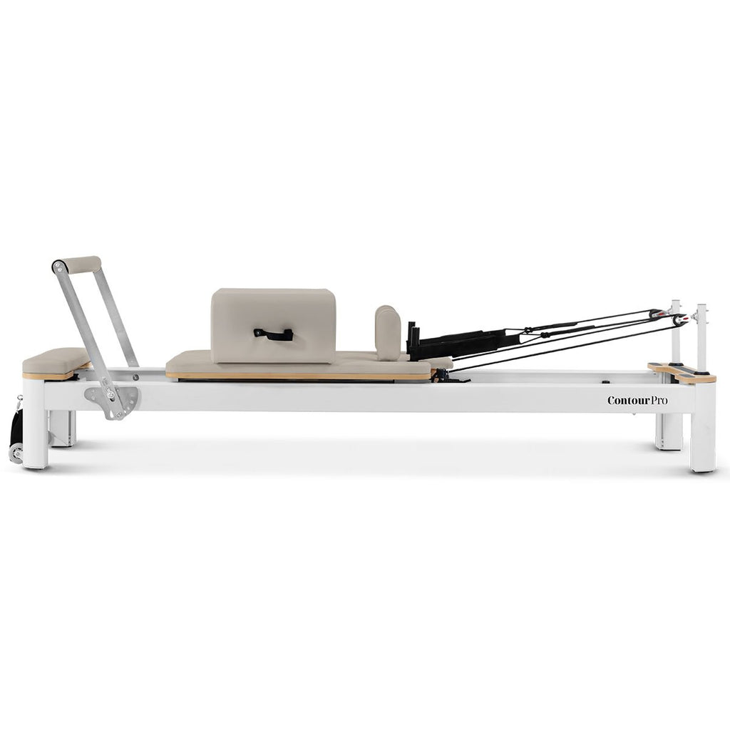 Lifespan Fitness Contour Pro Aluminum Pilates Reformer Bed Set (Hepburn) - Macarthur Fitness Equipment