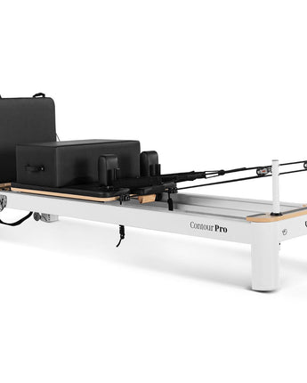 Lifespan Fitness Contour Pro Studio Aluminium Reformer Pilates Bed Set