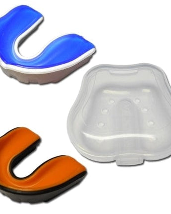 MORGAN MOUTH GUARD GEL FIT - A+ PROTECTION[Black & Orange  SNR]