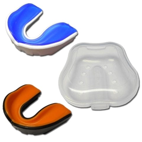 MORGAN MOUTH GUARD GEL FIT - A+ PROTECTION[White & Blue JNR]