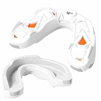 MORGAN SIRIUS 3 LAYER GEL MOUTH GUARDS[Black/Orange/Grey]