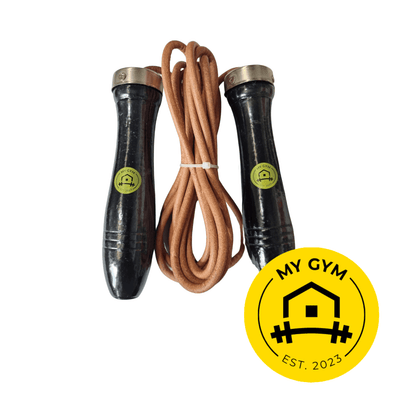 My Gym Leather Skipping Rope
