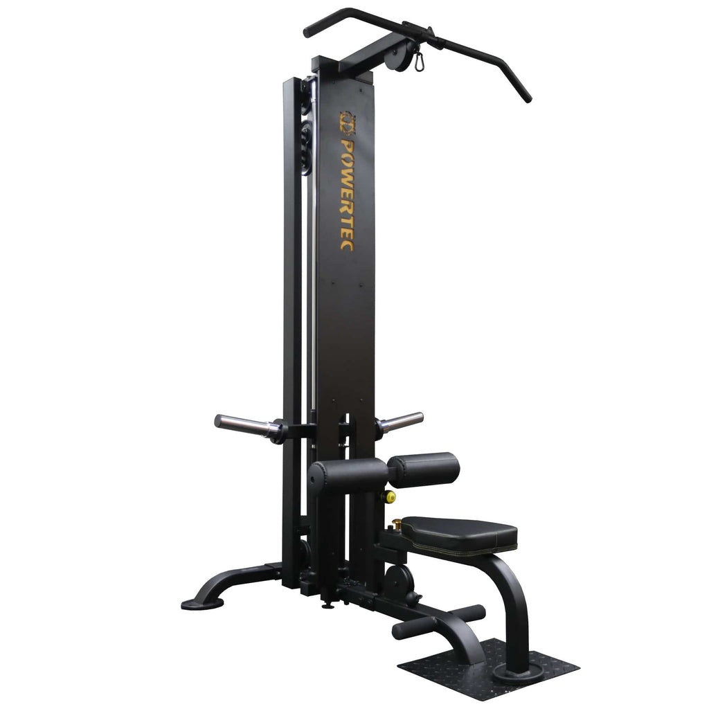 Powertec Lat Machine - Black