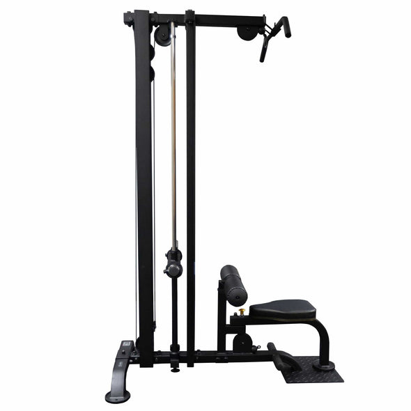 Powertec Lat Machine - Black