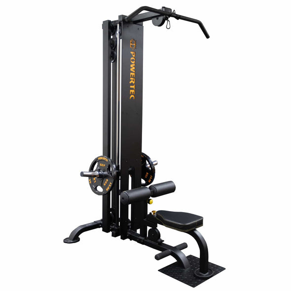 Powertec Lat Machine - Black