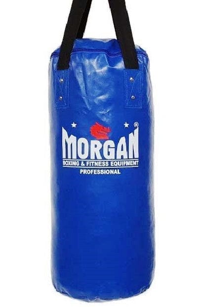 MORGAN 22.5KG SMALL STUBBY PUNCH BAG (EMPTY OPTION AVAILABLE) [Filled Blue]