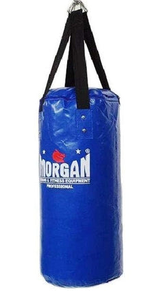 MORGAN 22.5KG SMALL STUBBY PUNCH BAG (EMPTY OPTION AVAILABLE) [Filled Blue]