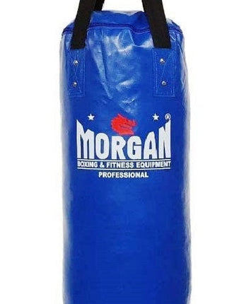 MORGAN 22.5KG SMALL STUBBY PUNCH BAG (EMPTY OPTION AVAILABLE) [Filled Blue]