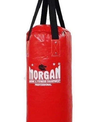 MORGAN SMALL STUBBY PUNCH BAG (EMPTY OPTION AVAILABLE) [Filled Red]