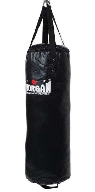 MORGAN 35KG X-LARGE 3FT STUBBY PUNCH BAG (EMPTY OPTION AVAILABLE) [Filled Black]