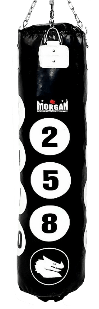 MORGAN 55KG 5FT NUMBER HANGING PUNCH BAG (EMPTY OPTION AVAILABLE) [Filled]