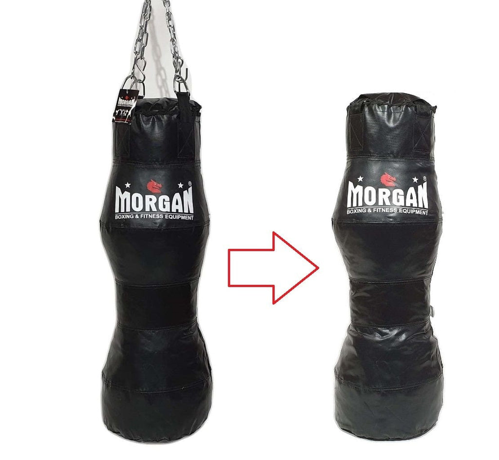 MORGAN TORSO SHAPE 2 in 1 MMA BAG (EMPTY OPTION AVAILABLE) [Empty + Chain]