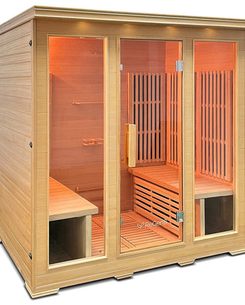 ReGen8 Quadro - 4 Person 2640W Infrared Sauna