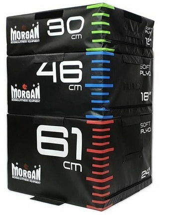 MORGAN HD MODULAR FOAM PLYO BOX 12" + 18" + 24" (SET OF 3)