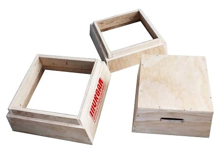 MORGAN 3 IN 1 TRAPEZIA WOODEN PLYO BOX